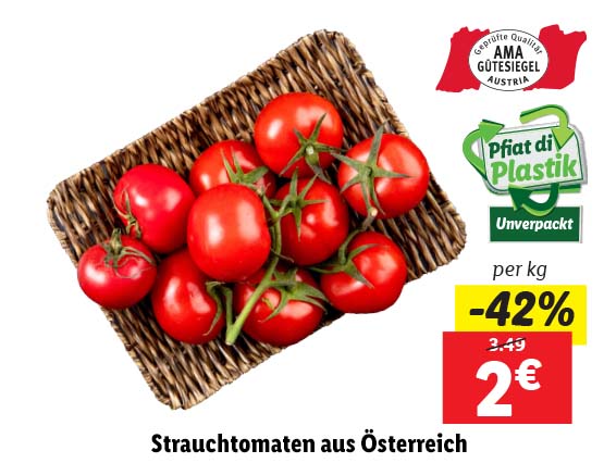  Strauchtomaten aus Österreich