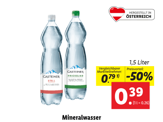  Mineralwasser 