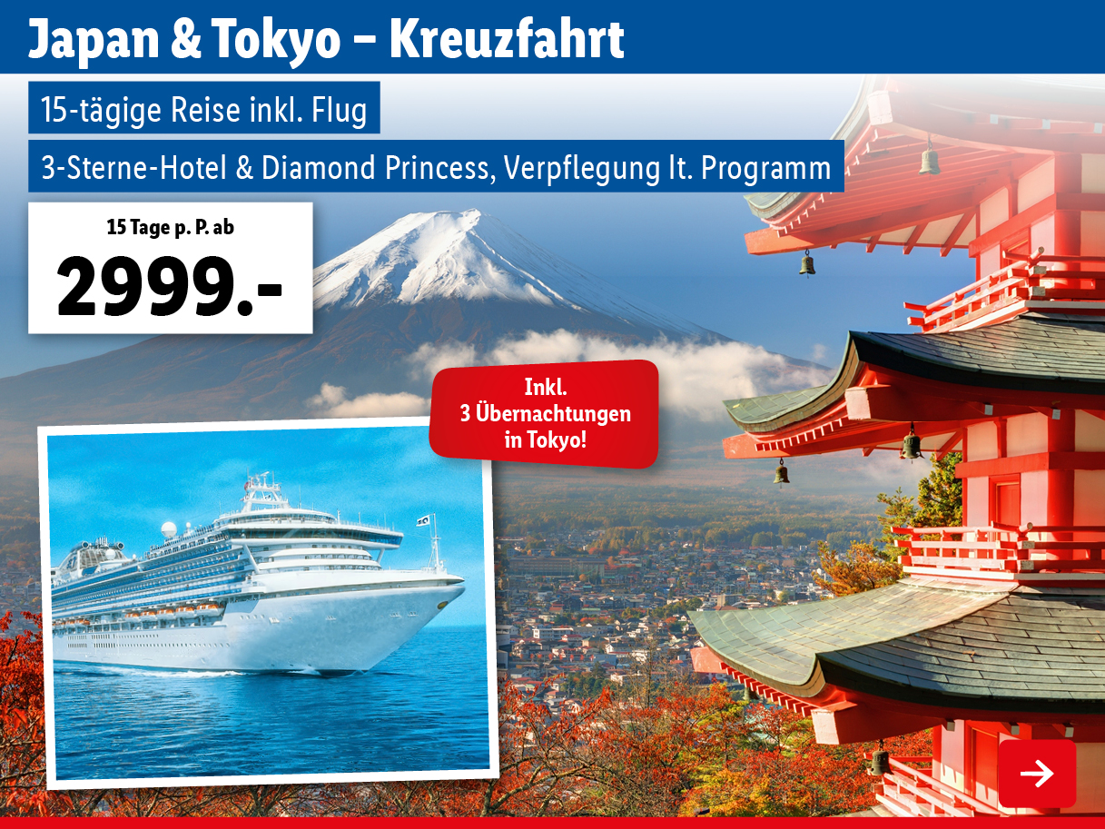 Japan & Tokyo - Kreuzfahrt