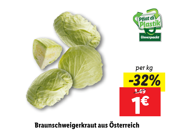 Braunschweigerkraut aus Österreich