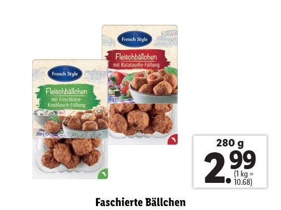 Faschierte Bällchen