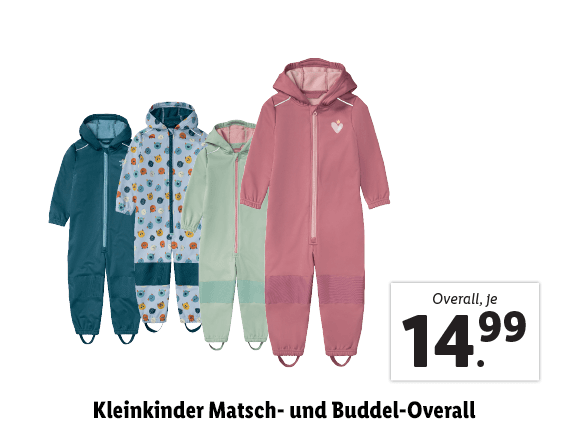 Kleinkinder Matsch- und Buddel-Overall