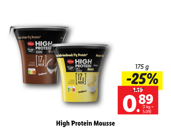 High Protein Mousse