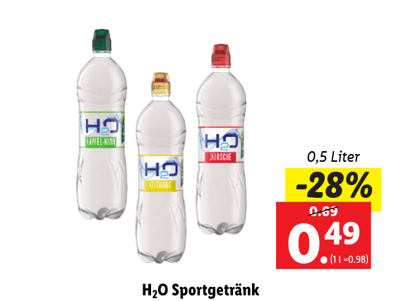 H2O Sportgetränk