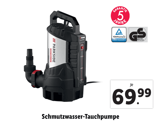 Schmutzwasser-Tauchpumpe