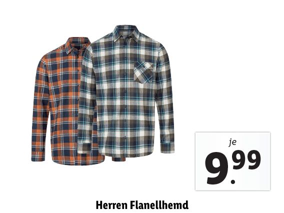 Herren Flanellhemd