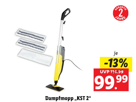 KÄRCHER Dampfmopp „KST 2“ 