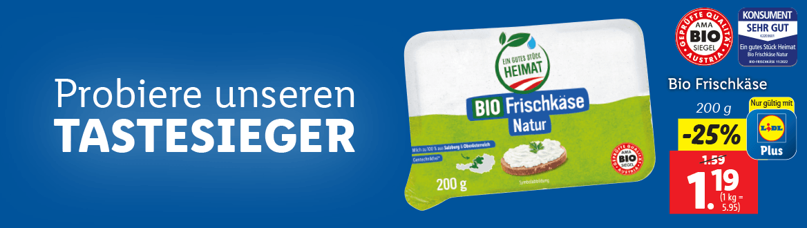  Bio Frischkäse 