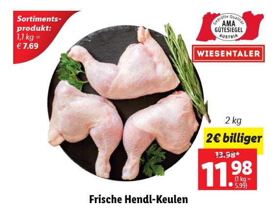  Frische Hendl-Keulen 