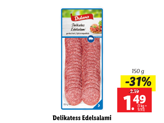  Delikatess Edelsalami 