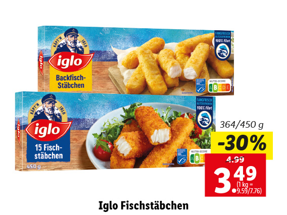 Iglo Fischstäbchen
