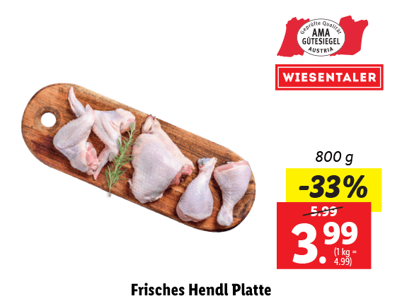 Frische Hendl Platte