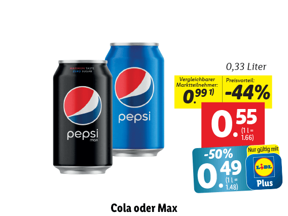 Cola oder Max
