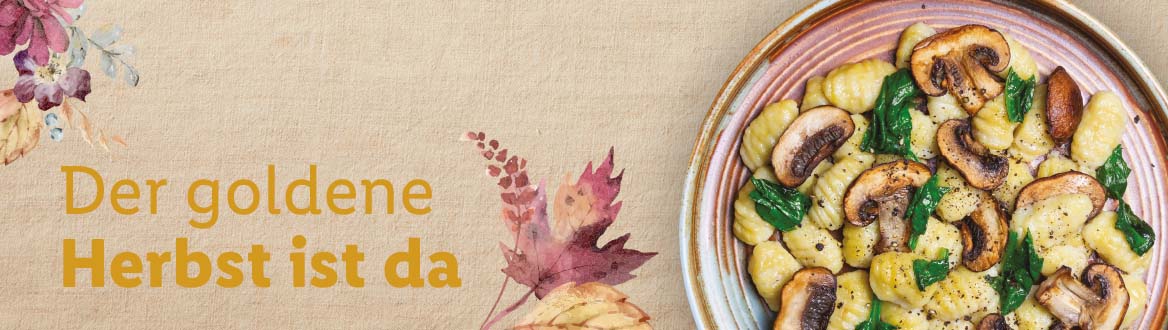 Der goldene Herbst ist da