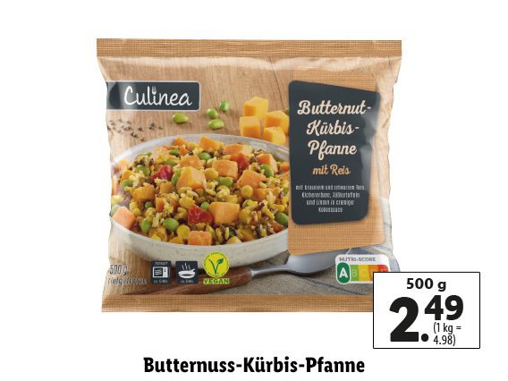 Butterkürbispfanne