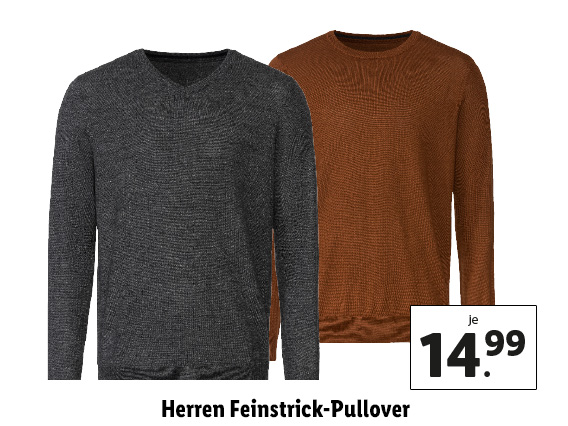 Herren Feinstrick Pullover