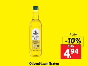 Olivenöl zum Braten