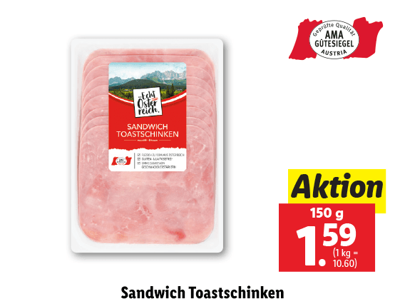 Sandwich Toastschinken