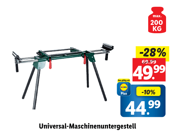 Universal-Maschinenuntergestell