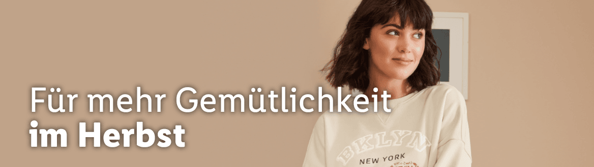 Gemütlichkeit im Herbst