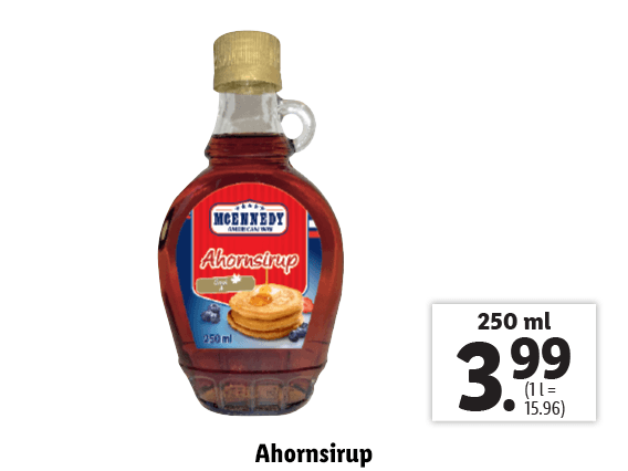 Ahornsirup