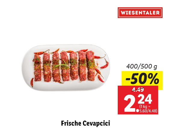  Frische Cevapcici