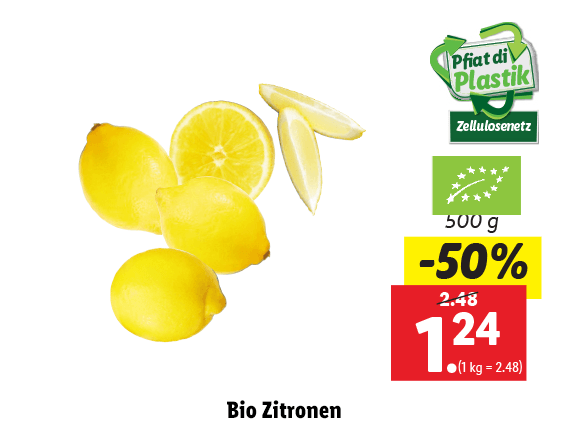 Bio Zitronen