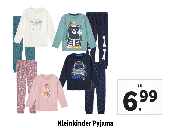 Kleinkinder Pyjama