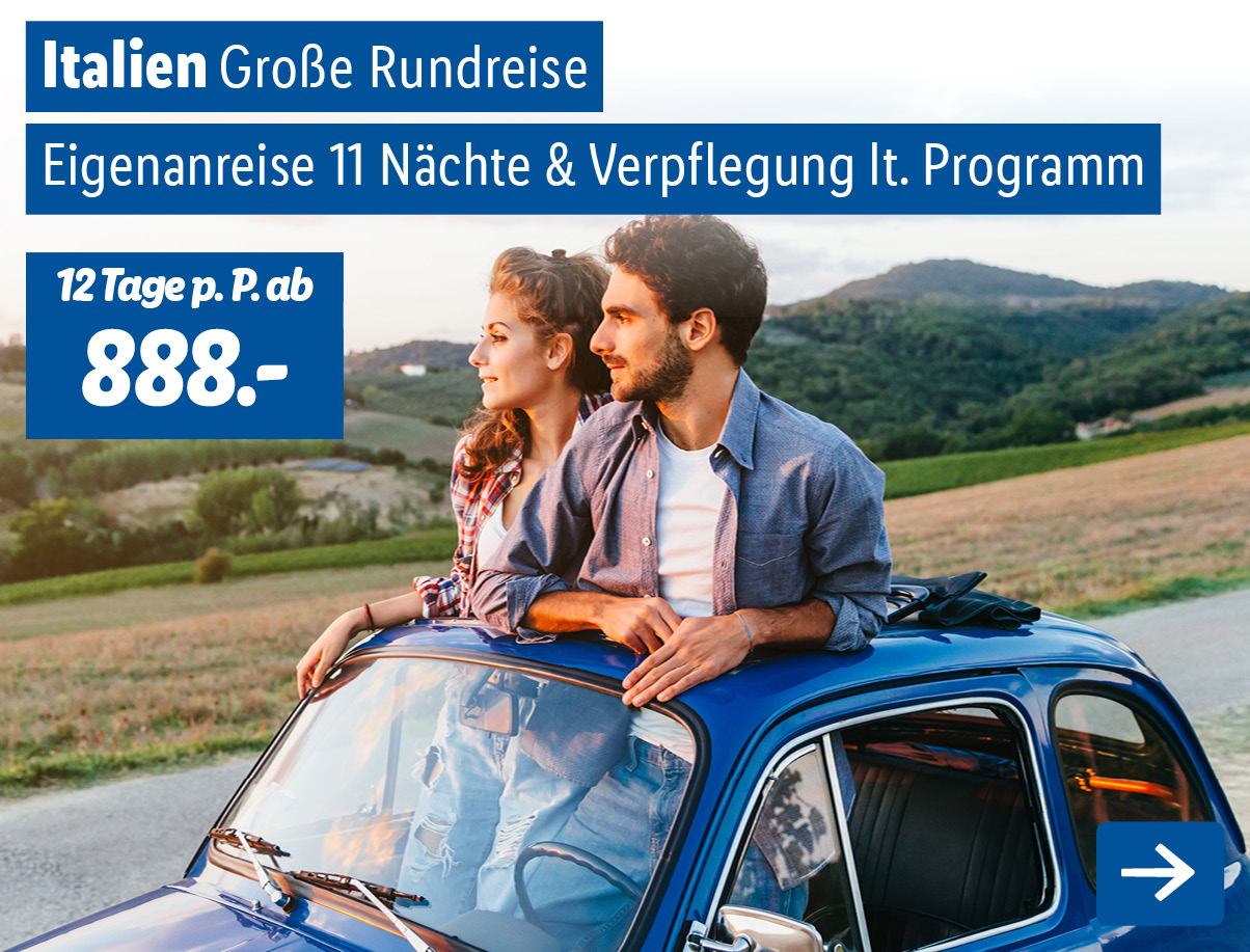 Italien - Große Rundreise