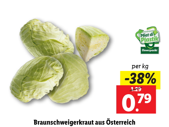 Braunschweigerkraut aus Österreich