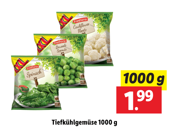 Tiefkühlgemüse