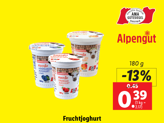 Fruchtjoghurt
