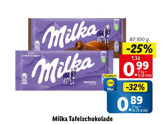 Milka Schokolade