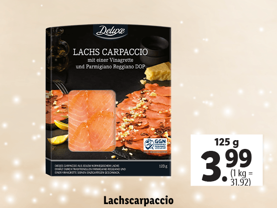 Lachscarpaccio