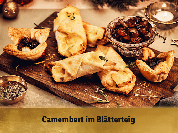 Camembert in Blätterteig