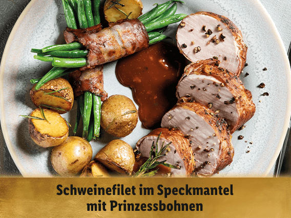  Schweinefilet im Speckmantel 