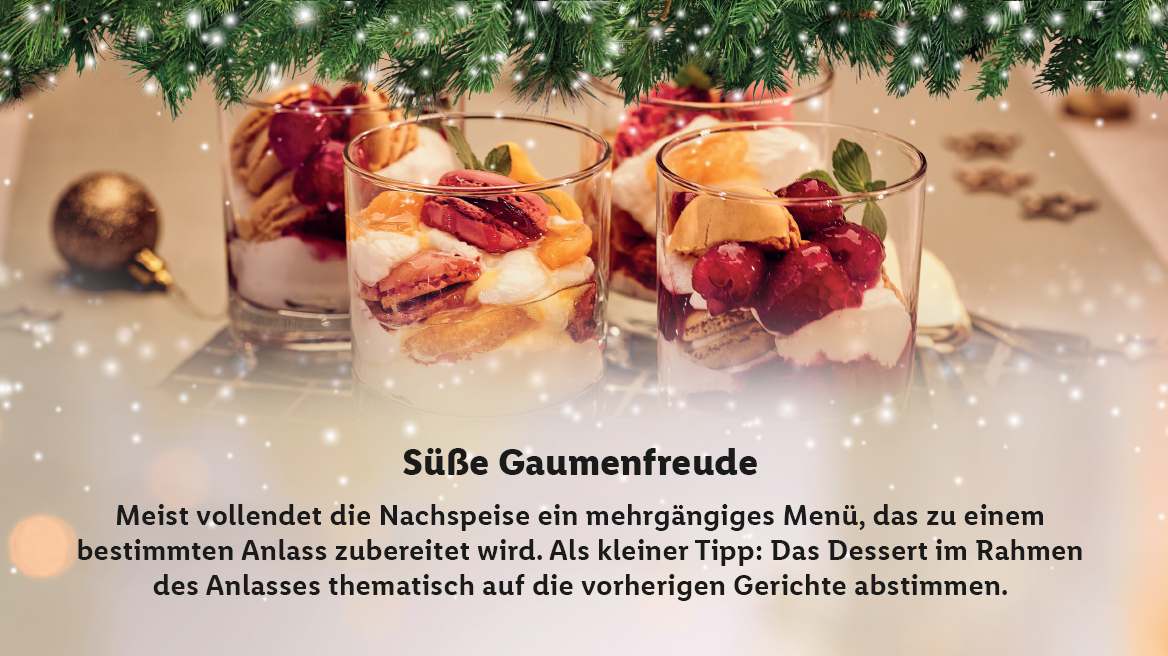 Nachspeise