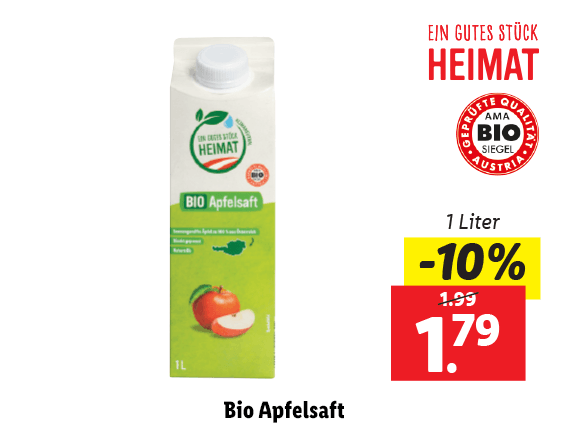 Bio Apfelsaft