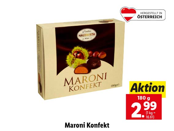 Maroni Konfekt