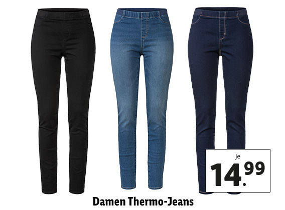 Damen Thermo Jeans