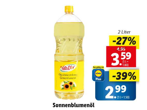 Sonnenblumenöl