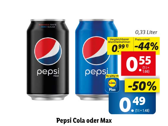 Cola oder Max