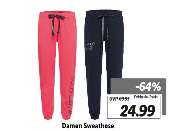 Damen Sweathose