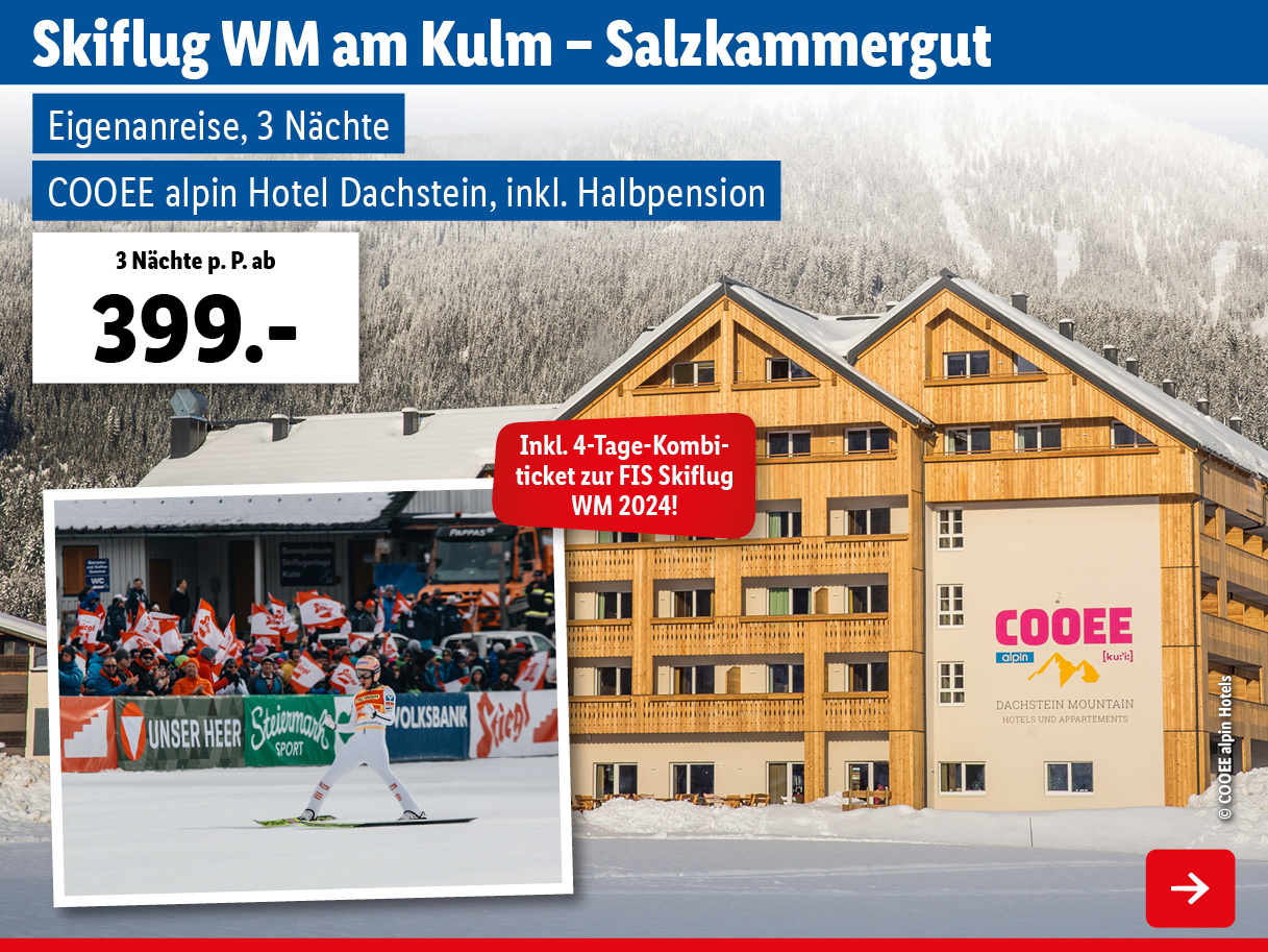 Weltcup - Skiflug WM am Kulm