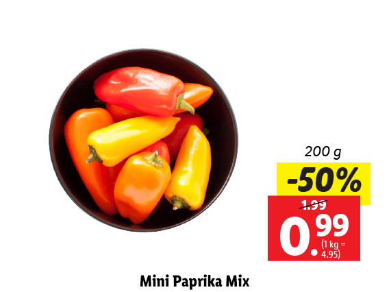 Mini Paprika Mix