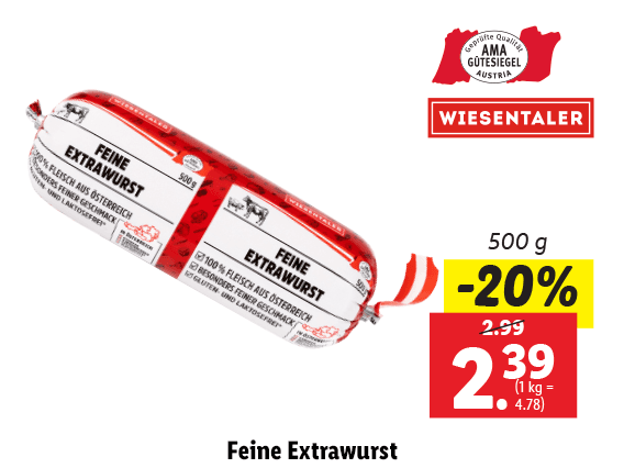 Feine Extrawurst