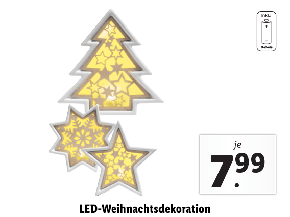 LED Weihnachtsdekoration