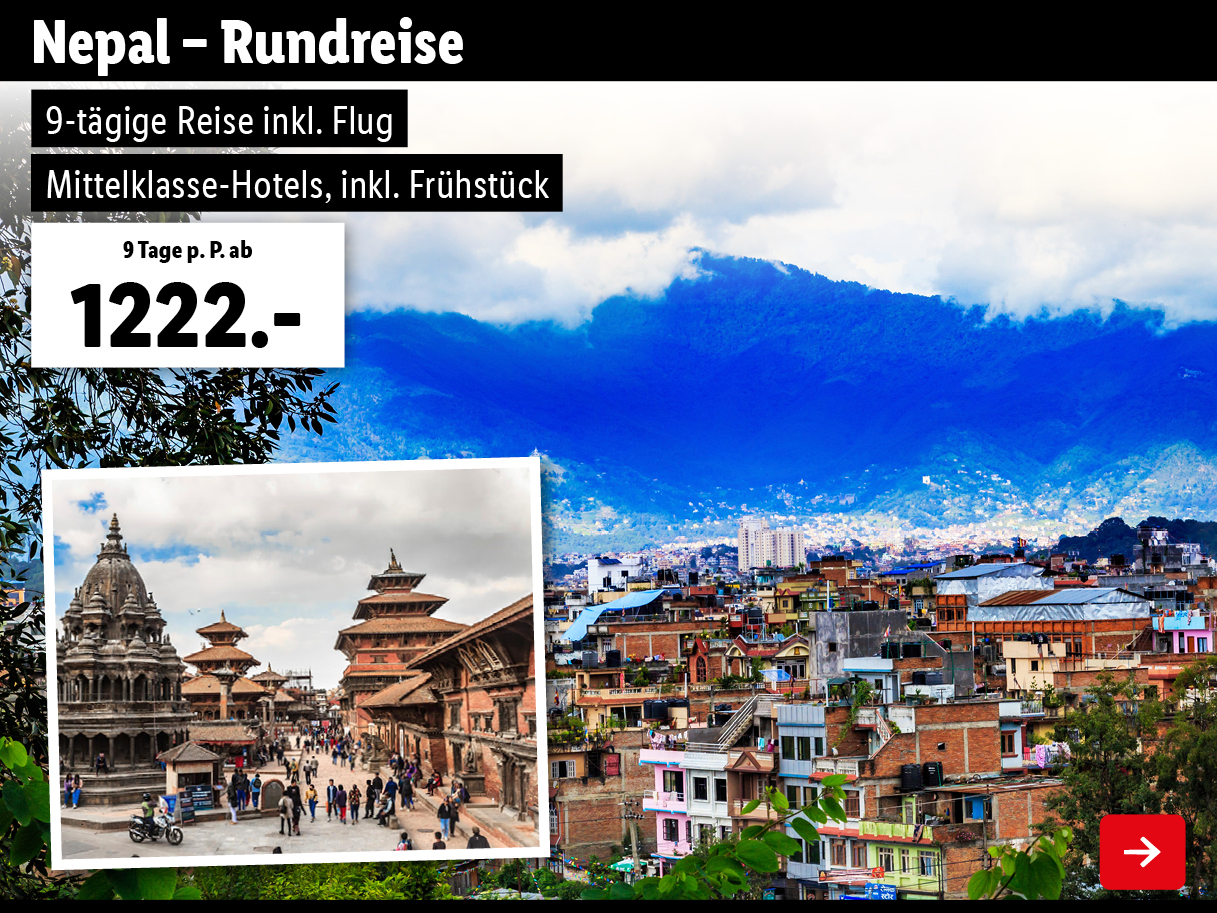 Wunder des Kathmandutals - Rundreise in Nepal