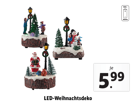 LED Weihnachtsdeko