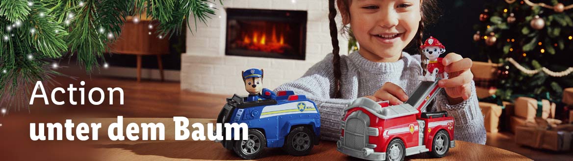 Action unterm Baum